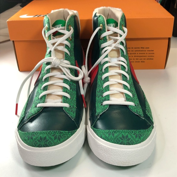 Nike Blazer Mid ‘77 Mens Size 10 Sneakers X-Mas - Picture 2 of 7